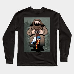 Hagrid & Harry Potter Long Sleeve T-Shirt